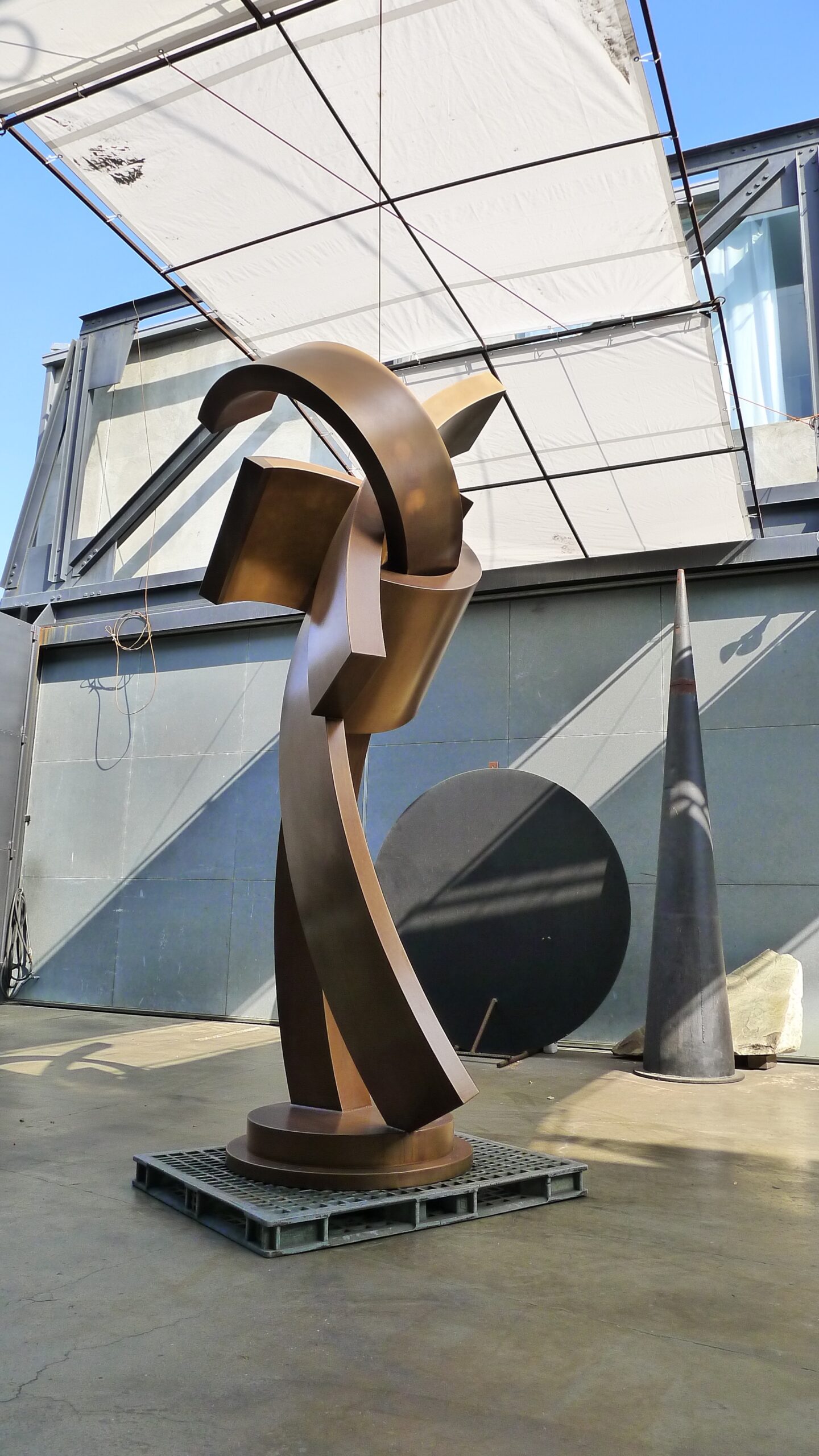 Talaria bronze sculpture